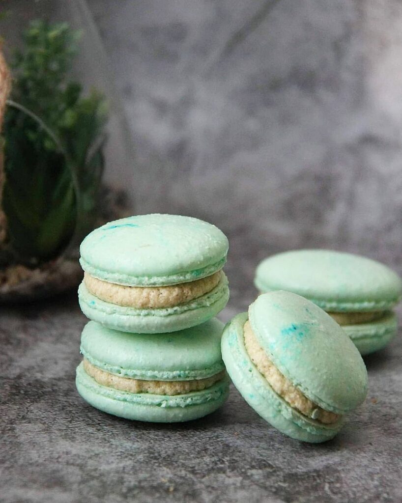 Macarons à la pistache
