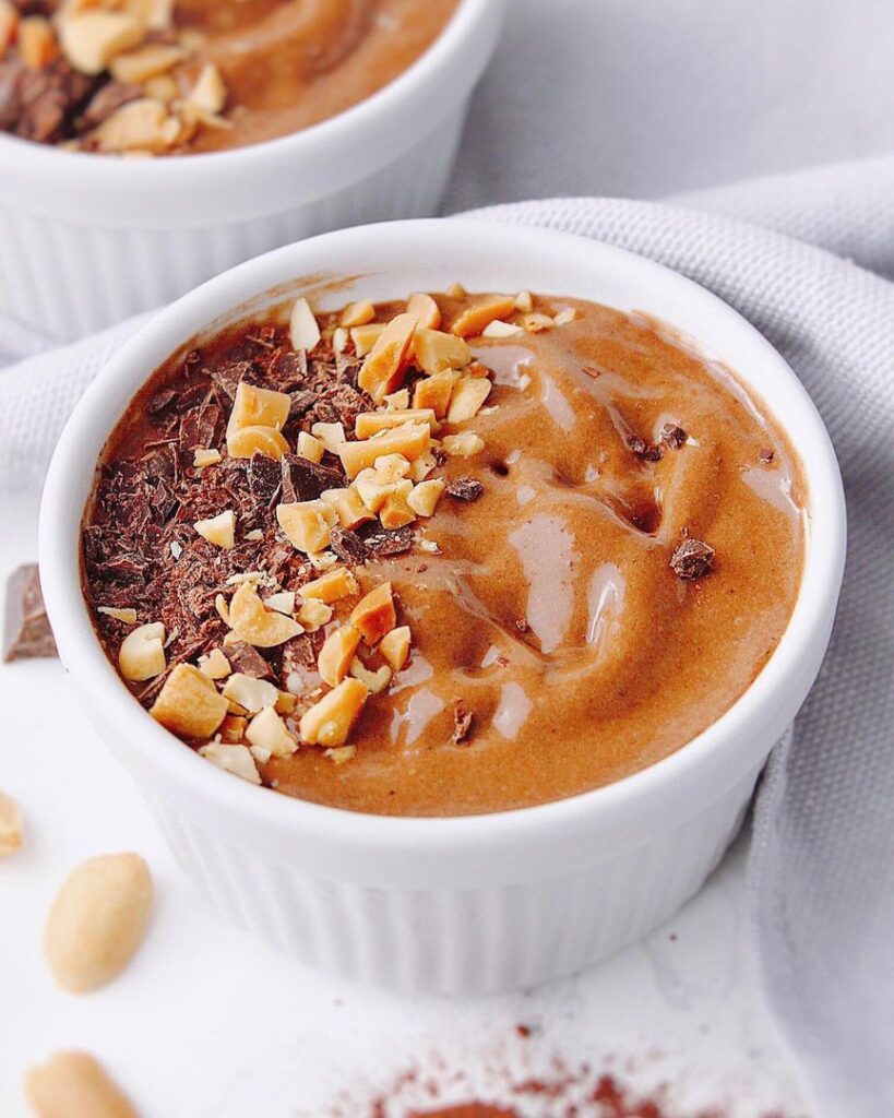 Nice cream choco peanut