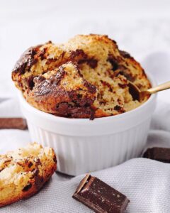 Mini gâteau aux pépites de chocolat