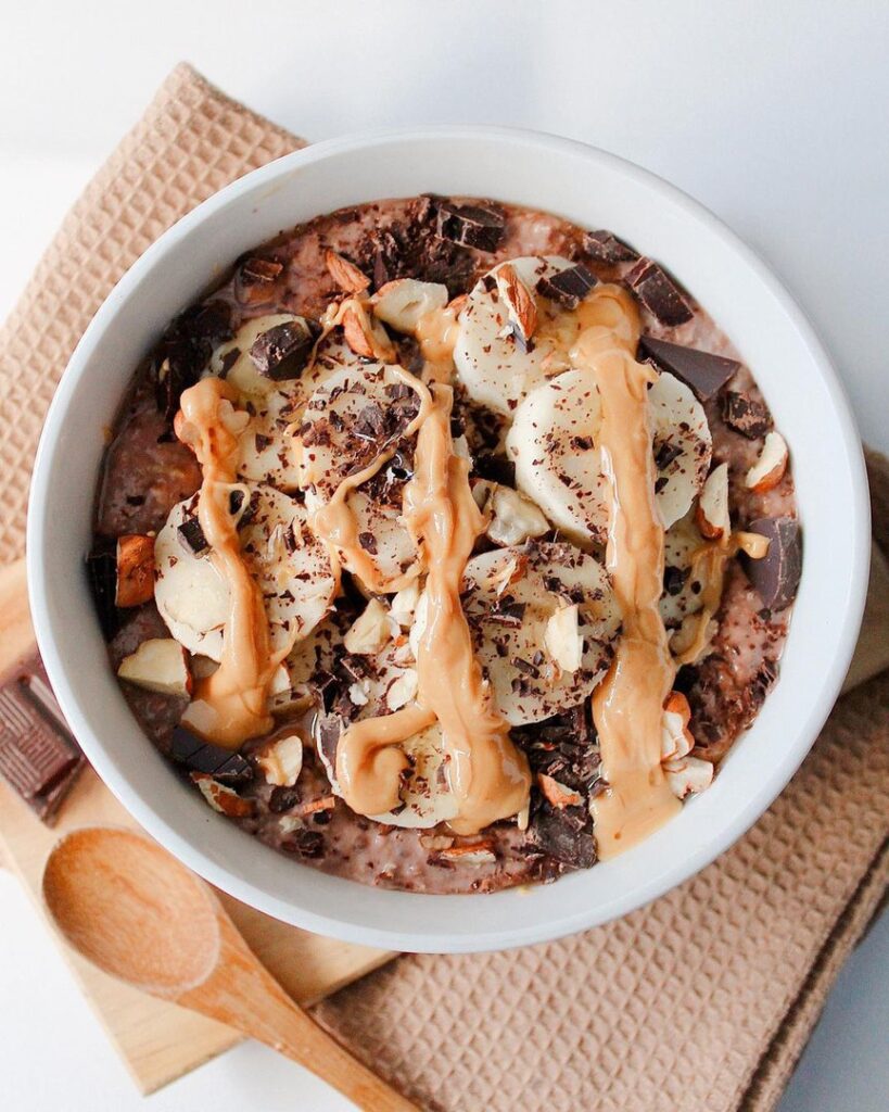 Overnight oats chocolatées