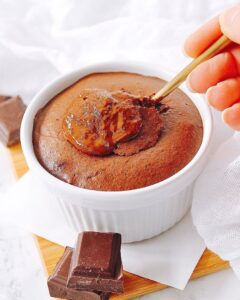 Fondant coeur coulant au chocolat Fondant coeur coulant au chocolat
