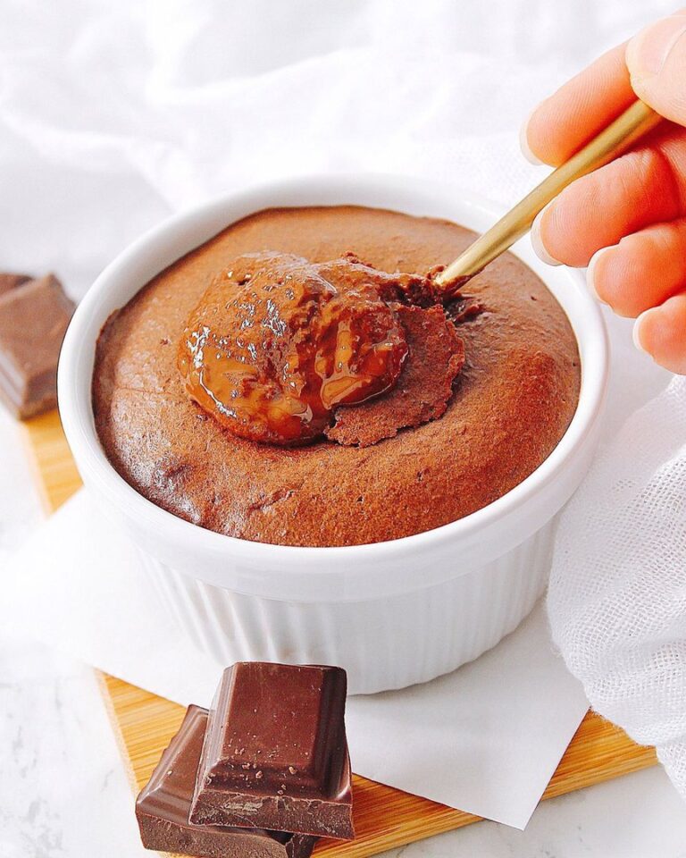 Fondant coeur coulant au chocolat Fondant coeur coulant au chocolat