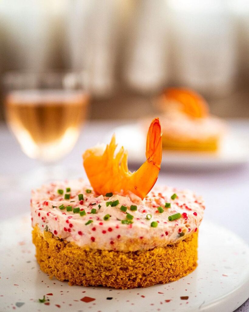 Cheesecake au saumon
