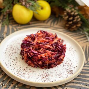Salade de chou potimarron et de pommes Salade de chou potimarron et de pommes