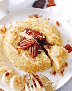 Bowlcake au son d’avoine et à la banane Bowlcake au son d’avoine et à la banane