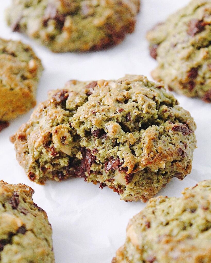 Cookies au chocolat et au Moringa