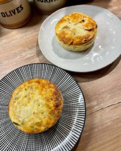 Quiches individuelles sans pate