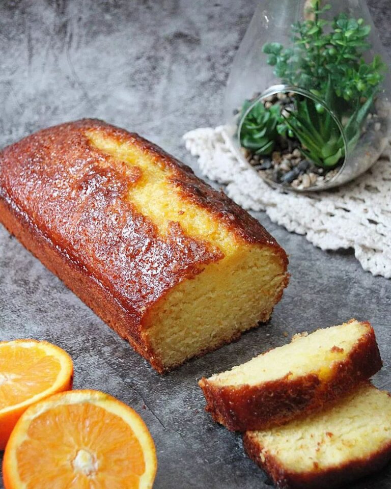 Cake à l&rsquo;orange et au sirop