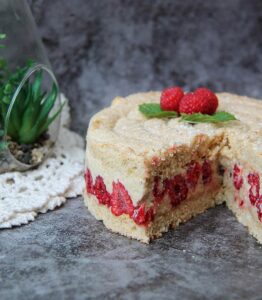 Succès pistache et framboise