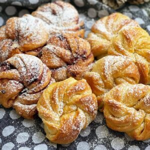 Brioches façon croissants