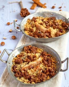 Crumble avec un praliné croustillant Crumble avec un praliné croustillant