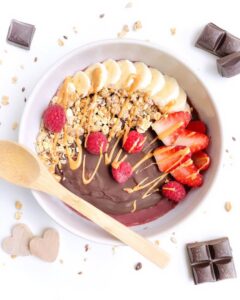Açaí bowl coque chocolat Açaí bowl coque chocolat