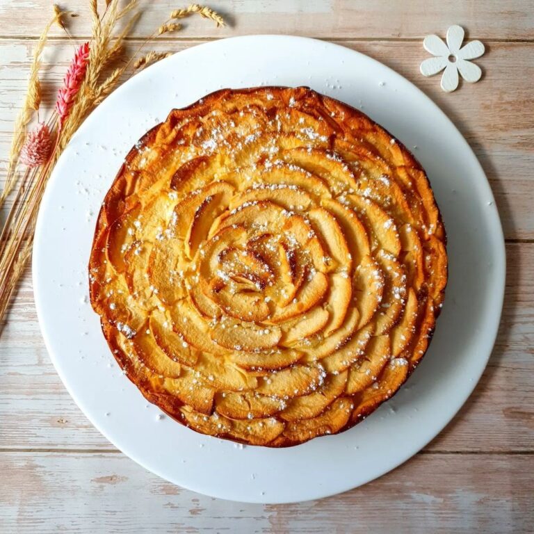 Gâteau pommes citron