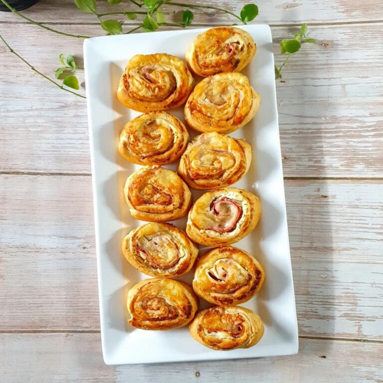 Roulés jambon fromage