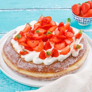 Tarte beignet aux fraises Tarte beignet aux fraises