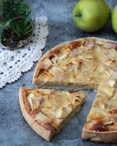 Tarte normande fondante Tarte normande fondante