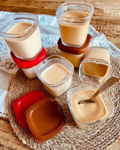 Crèmes desserts caramel & spéculos Crèmes desserts caramel & spéculos