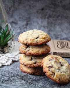 Cookies aux pépites trois chocolats