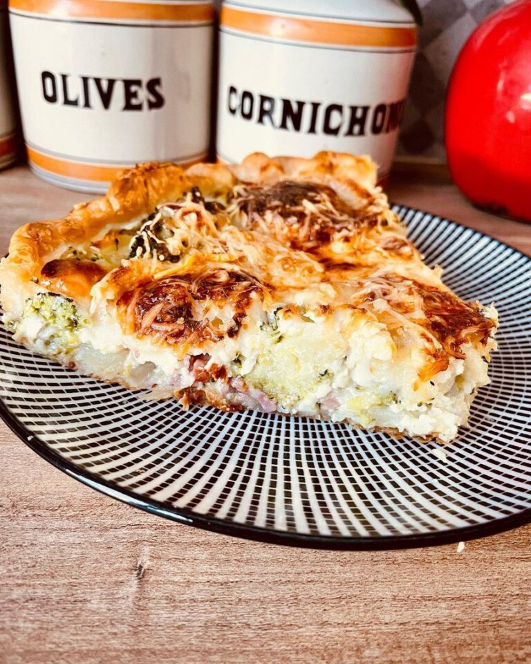 Tarte brocolis et pomme de terre Tarte brocolis et pomme de terre