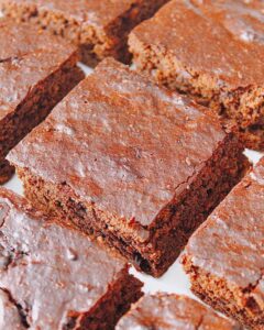 Brownie à la compote de pommes