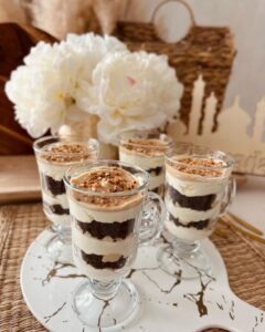 Verrine oreo buenos chantilly