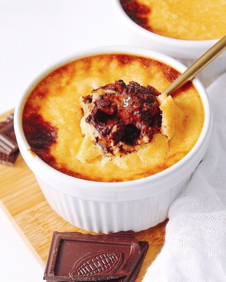 Fondant à la butternut cœur chocolat