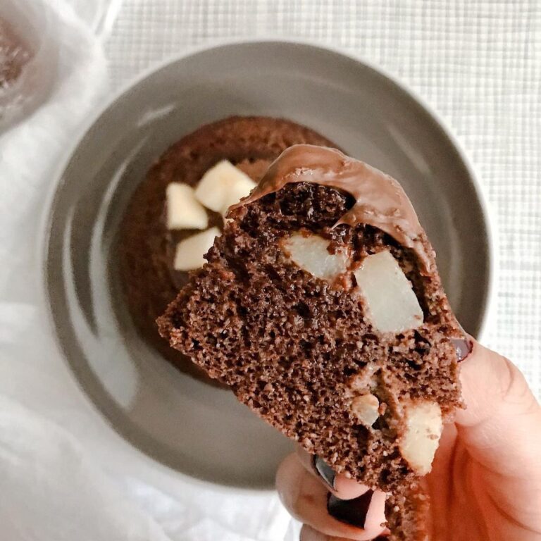 Bowlcake choco poire