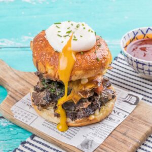 Rippchen Bagel Sandwich