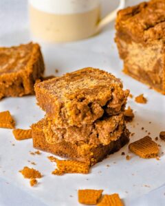 Banana bread marbré – speculoos Banana bread marbré – speculoos
