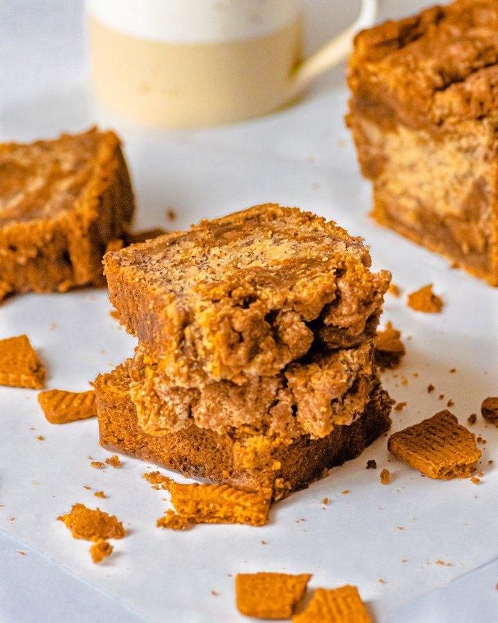 Banana bread marbré – speculoos Banana bread marbré – speculoos