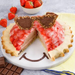 Sonnenkuchen mit Erdbeeren Sonnenkuchen mit Erdbeeren