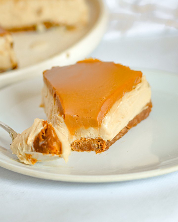 Cheesecake vegan coco et speculoos Cheesecake vegan coco et speculoos