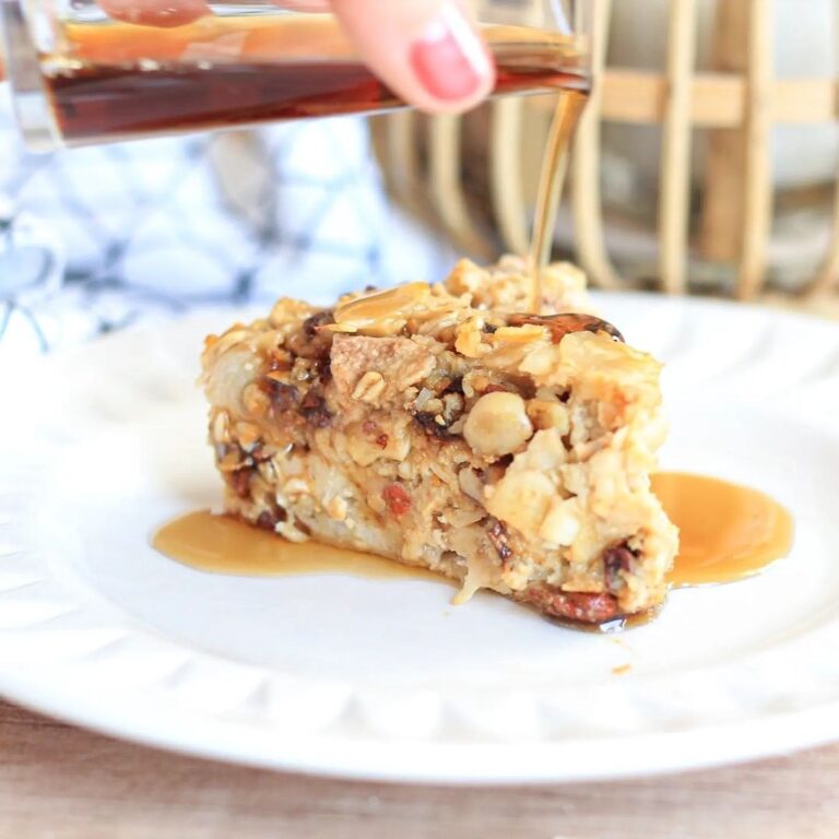 Muesli cake poire et sirop d’érable Muesli cake poire et sirop d’érable