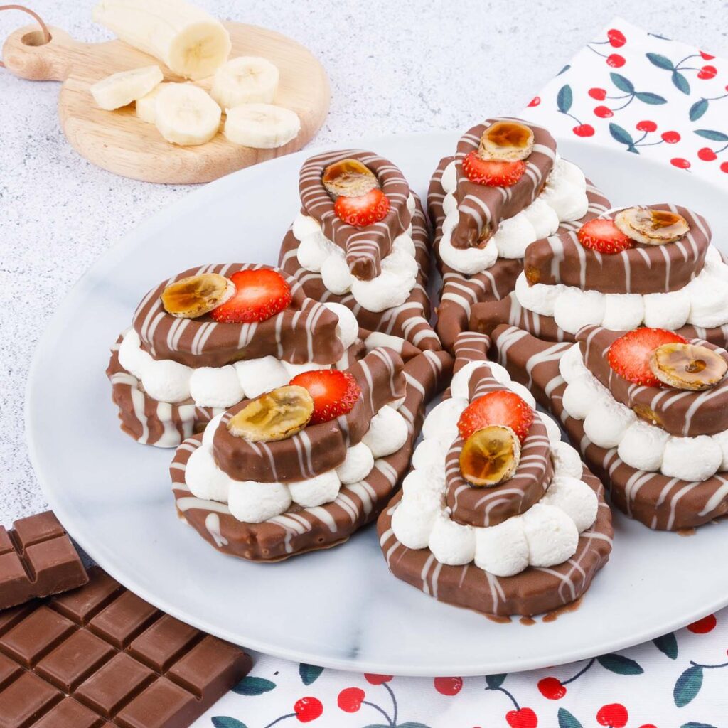 Fleur de pain perdu chocolatée