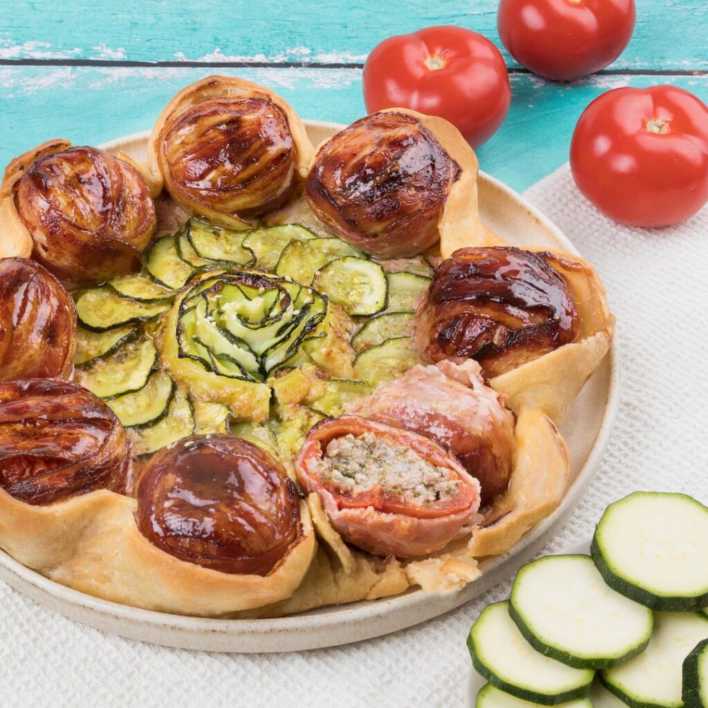 Tarte aux tomates farcies surprises