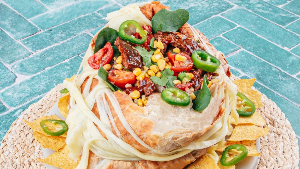 He creates the first ever Nachos Piñata
