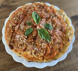 Tarte tatin tomates mozzarella Tarte tatin tomates mozzarella