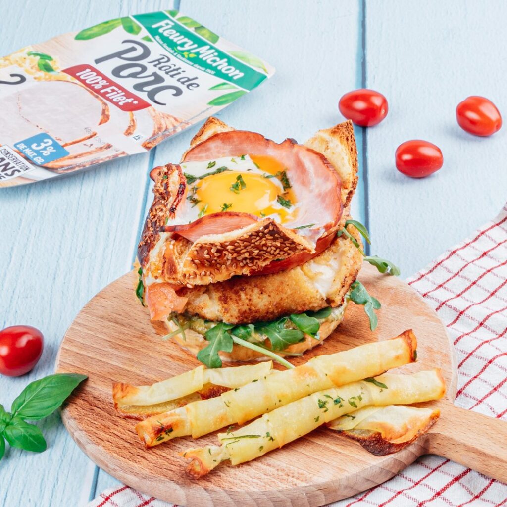 Burger madame rôti