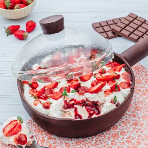 La casserole de fraises La casserole de fraises