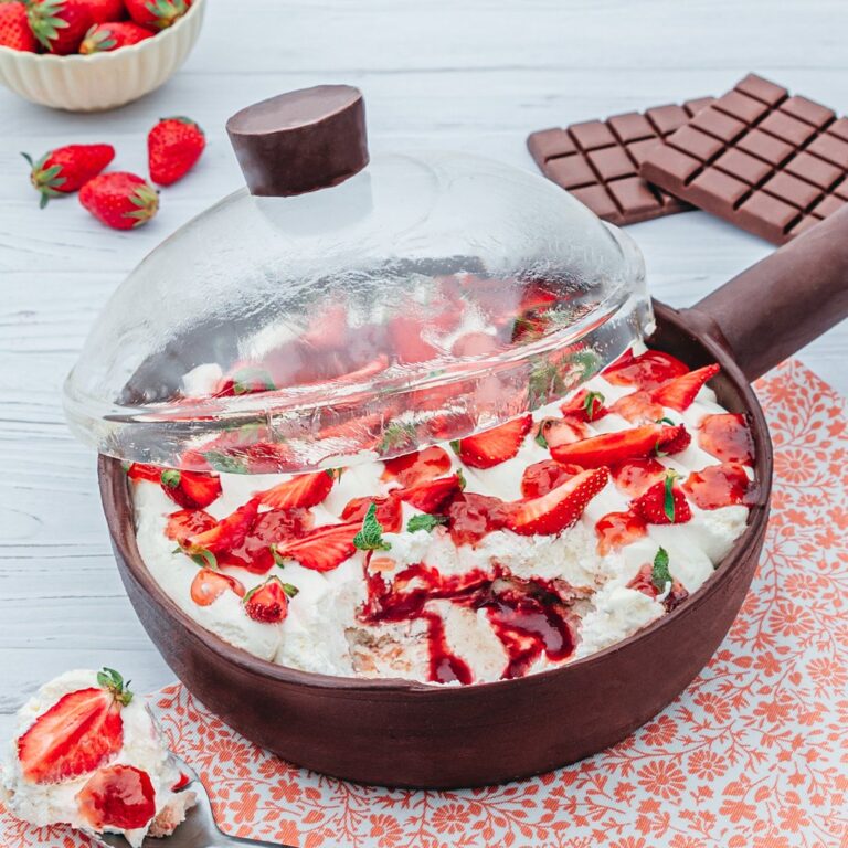 La casserole de fraises La casserole de fraises