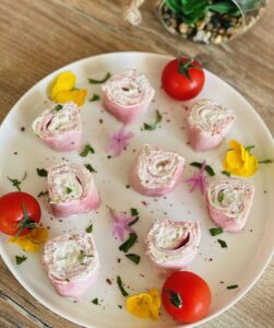 Roulé au jambon fromage