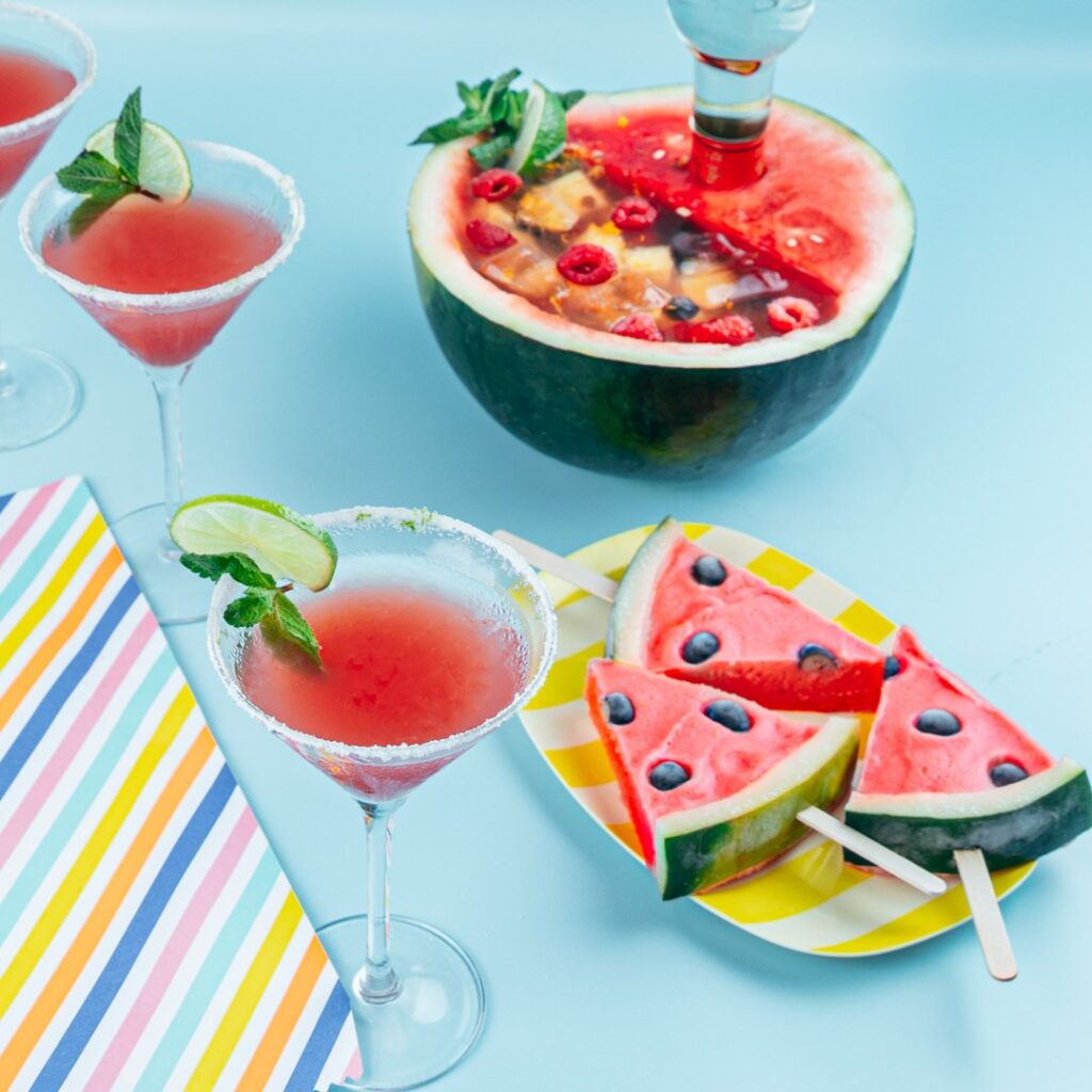 Cocktail carrément pastèque