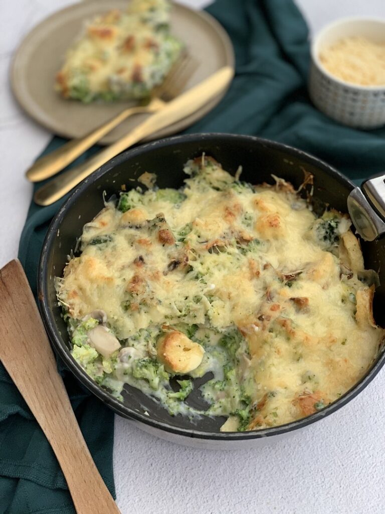Gratin de quenelles au brocoli Gratin de quenelles au brocoli