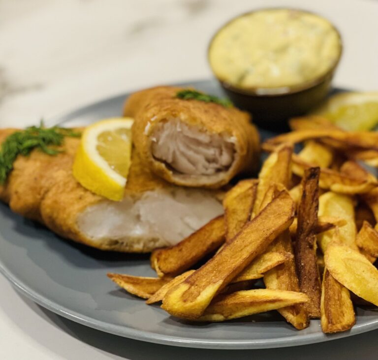 Fish and chips croustillant