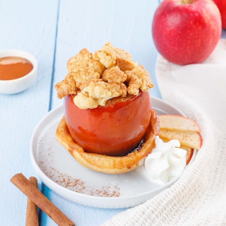 Pastel de manzana con caramelo!