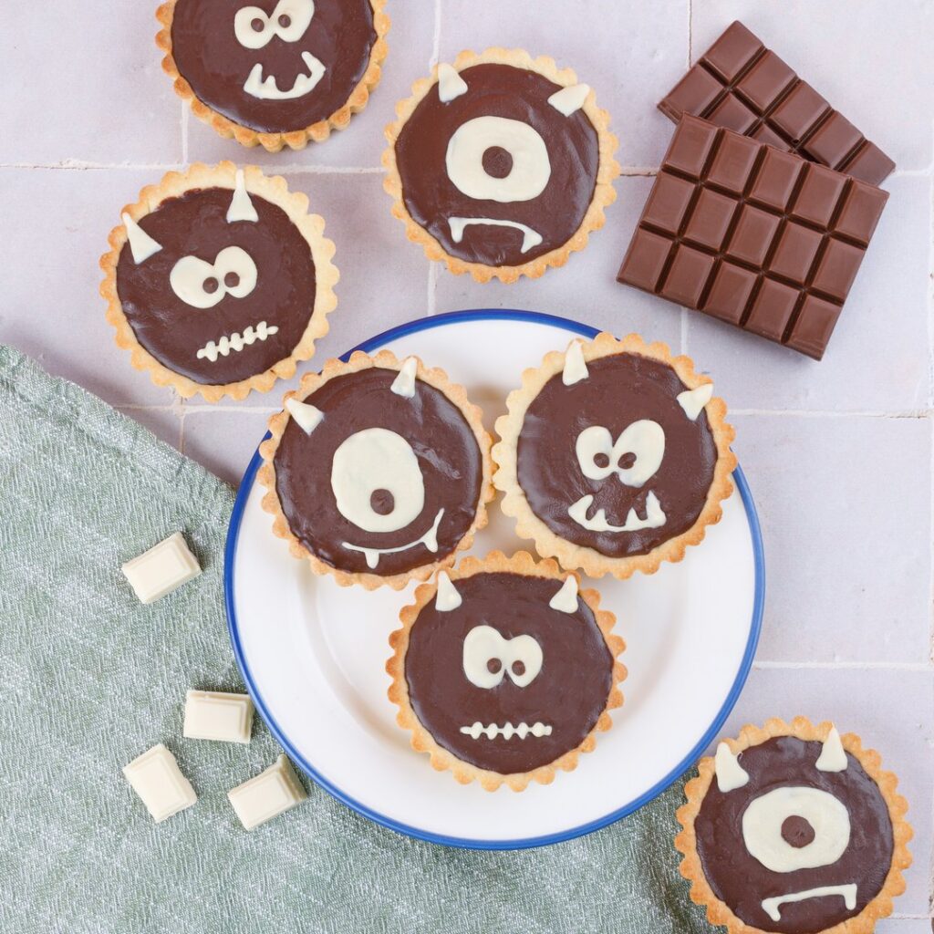 Les tartelettes au chocolat