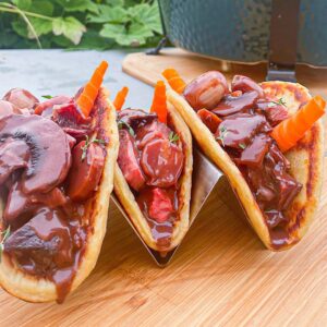 Le bœuf bourguignon au barbecue