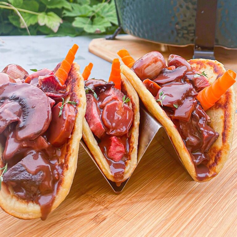 Le bœuf bourguignon au barbecue Le bœuf bourguignon au barbecue