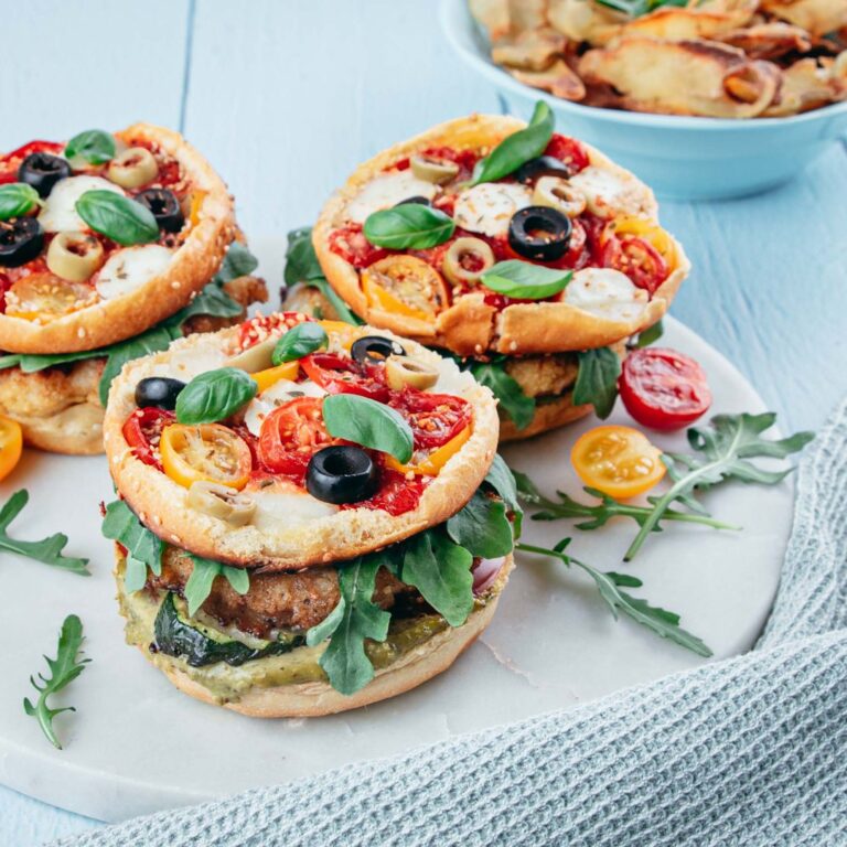 ¡Hamburguesa-pizza!