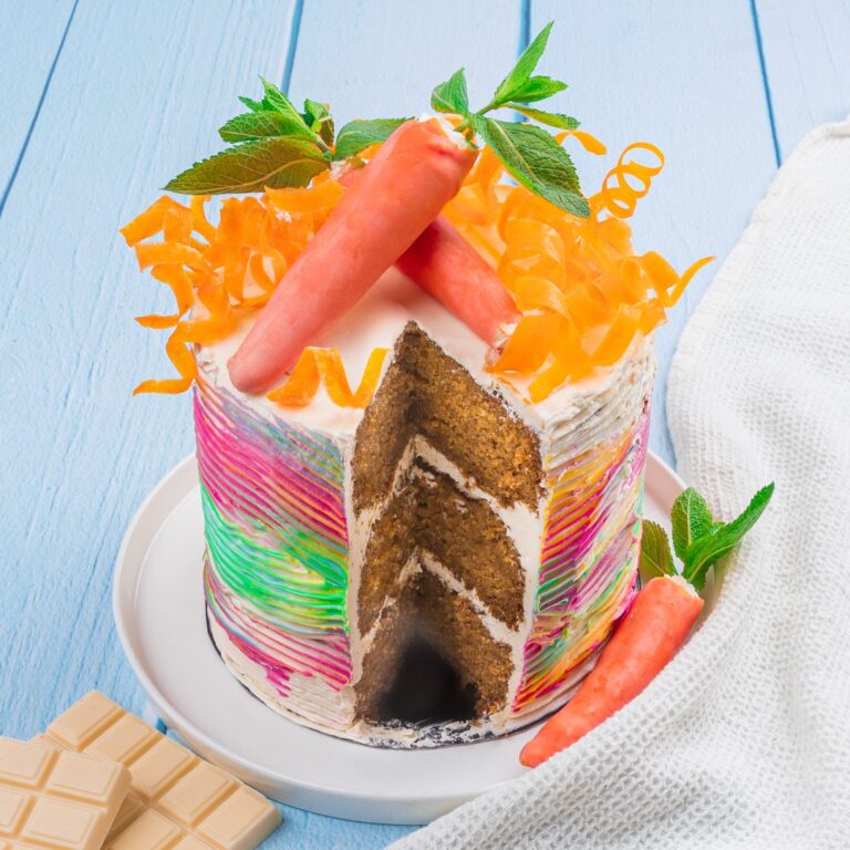 O bolo de cenoura maios lindo de todos